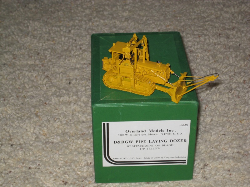Caterpillar wreckmaster sideboom 1:87 D&RGW